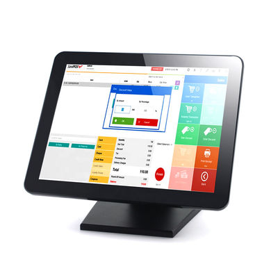 Free Bezel Lcd Tft Touchscreen 300cd/M2 Windows POS System 12DC 5A