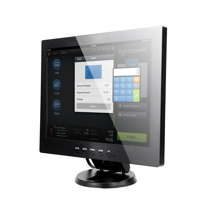 VGA Input VESA 1280*1024 10.4 Inch Touch Screen Monitor For Pos System